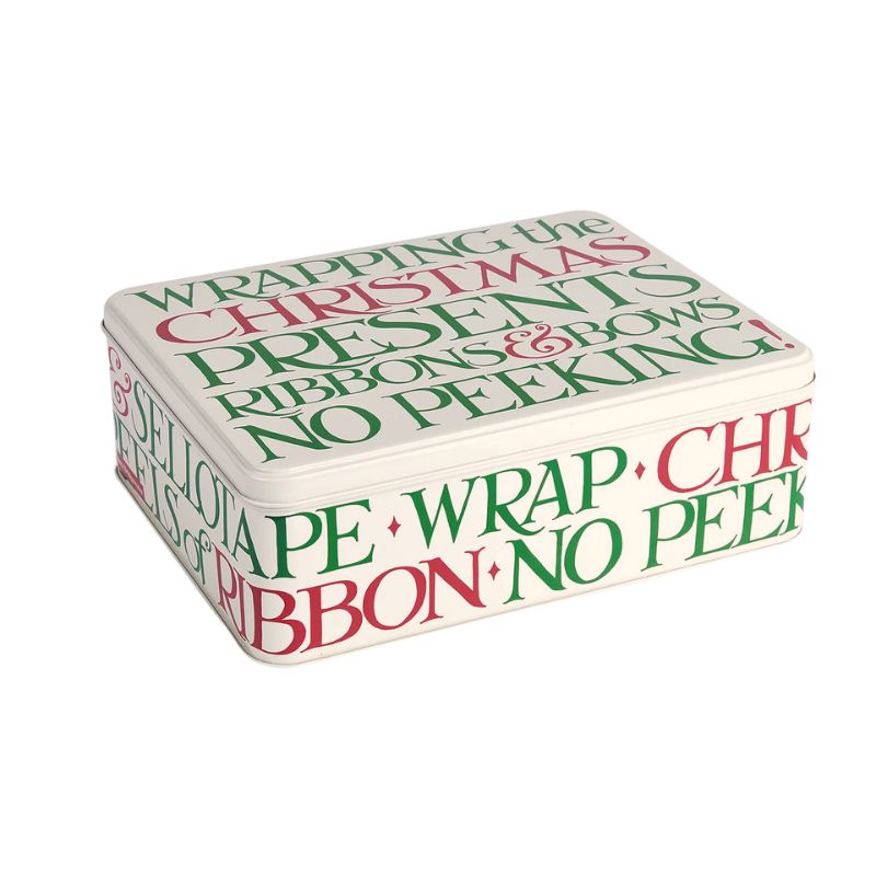 Emma Bridgewater Christmas Toast XL Storage Tin shown against a white background.