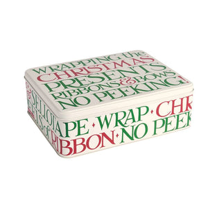 Emma Bridgewater Christmas Toast XL Storage Tin shown against a white background.