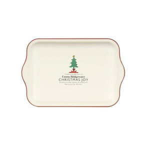 Underside of the Emma Bridgewater Happy Christmas Small Tin Tray