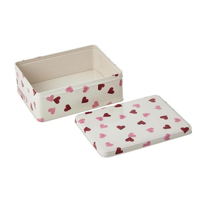 Emma Bridgewater Pink Heart Biscuit Tin NZ