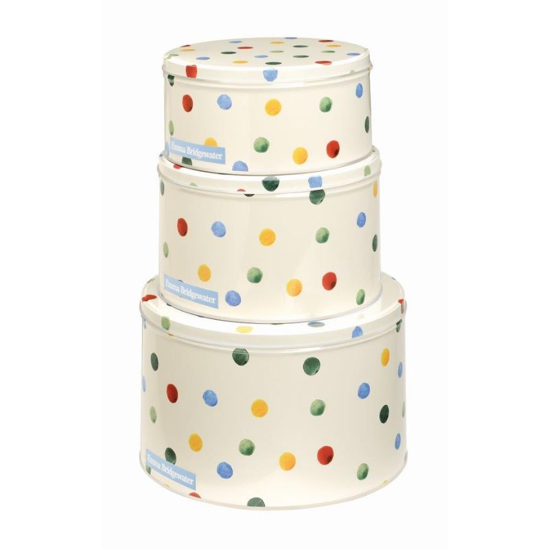 Emma Bridgewater Polka Dots Cake Tins (Set of 3)