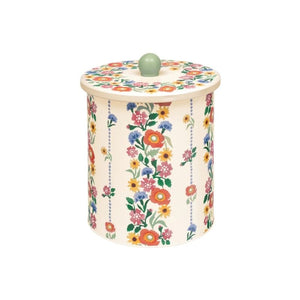 Emma Bridgewater Poppies Biscuit Barrel shown on a white background.