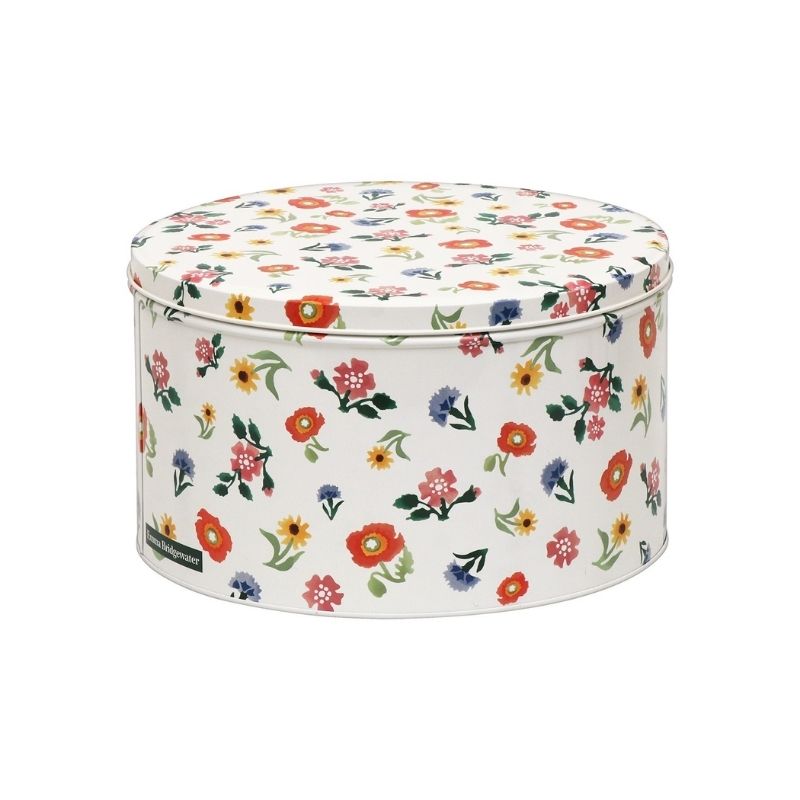 Emma Bridgewater Poppies Large Cake Tin shown against a white background.
