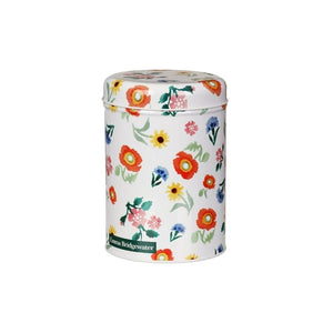 Emma Bridgewater Poppies Tin Caddy shown against a white background.