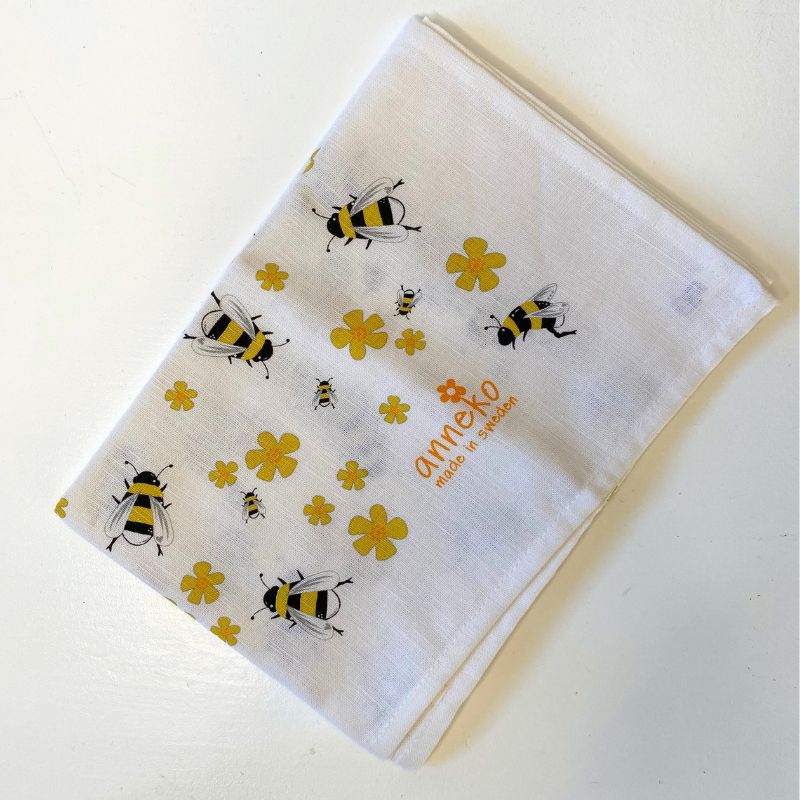 Bees Tea Towel (Linen & cotton blend) | NZ