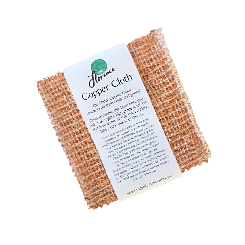 Florence Copper Cloth - cleans extra thoroughly and gently NZ