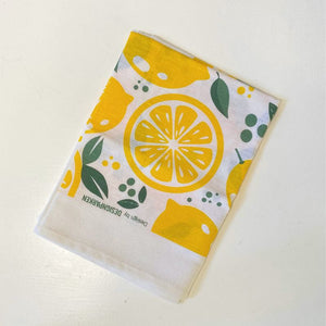 Citron Tea Towel (Linen & cotton blend)