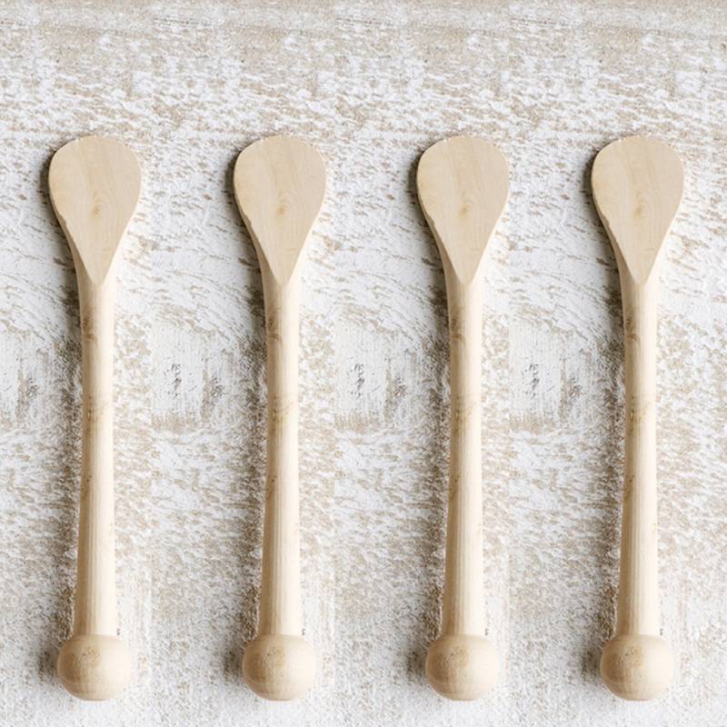 French Boxwood Mustard Spoon