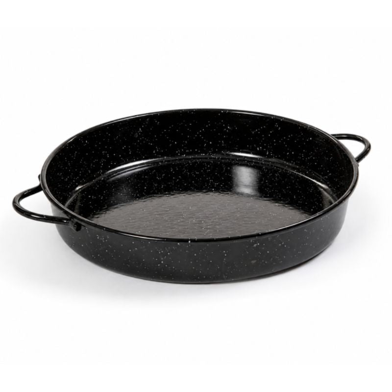 Garcima Straight-Sided Enamel Cazuela shown against a white background.