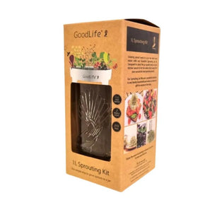 GoodLife 1L Sprouting Kit packaging on a white background
