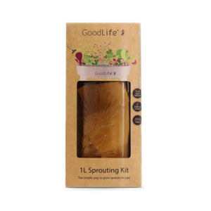GoodLife 1L Sprouting Kit packaging on a white background
