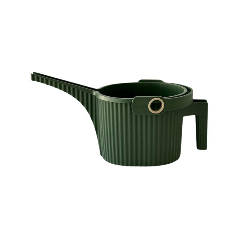 Hachiman Garden Beetle Green Watering Can in 1.5 L size - green plastic water can for indoors or outdoors