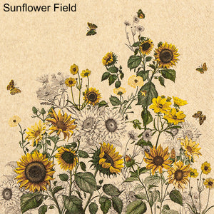 Home Fashion Sunflower Field Napkins | NZ