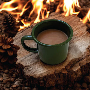 Hunt & Gather Enamel Camping Mug - Hunter Green