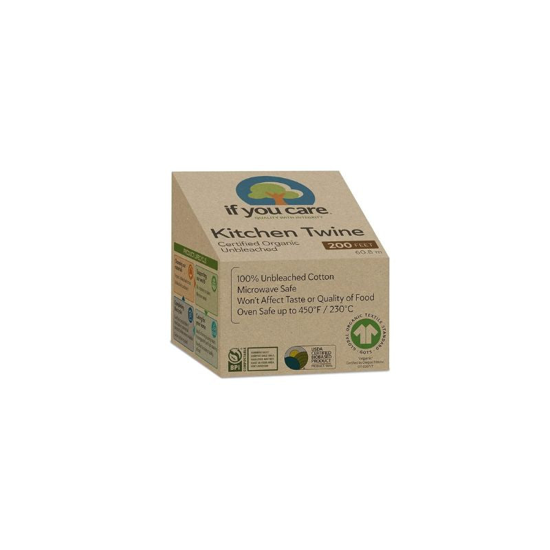 If You Care Kitchen Twine - unbleached 100% organic cotton NZ