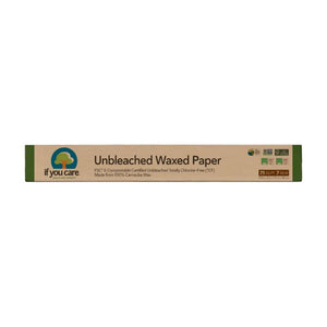 If You Care Unbleached Waxed Paper on a white background
