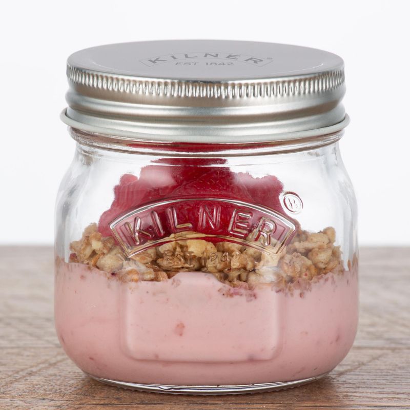 250 mL glass storage jar included in the Kilner Glass Yoghurt Making Set
