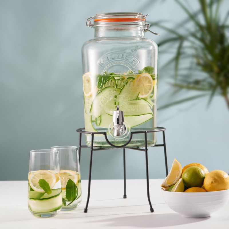 Kilner Drinks Dispenser Stand NZ - suitable for all Kilner 3, 5 and 8L beverage dispensers
