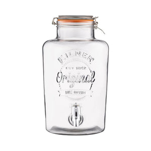 Kilner Round Clip Top Drinks Dispenser - 8L