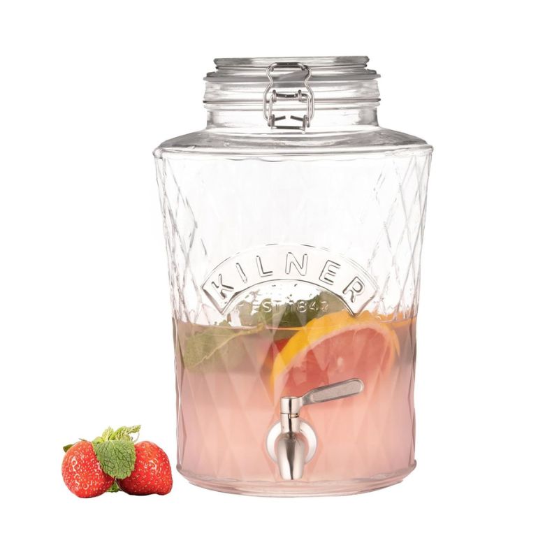 Kilner Diamond Drinks Dispenser - 5L
