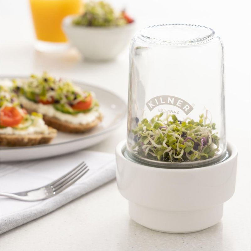 Kilner Glass Sprouting Set in gift box NZ