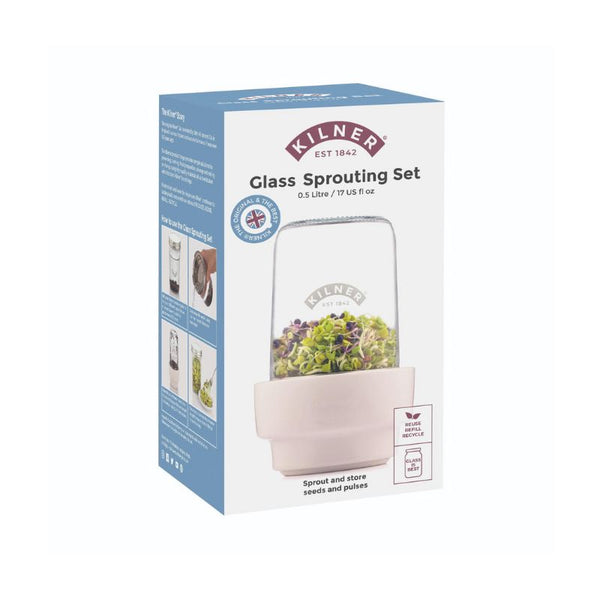 Kilner Glass Sprouting Set NZ | Grow Fresh Sprouts at Home - Kiwi ...