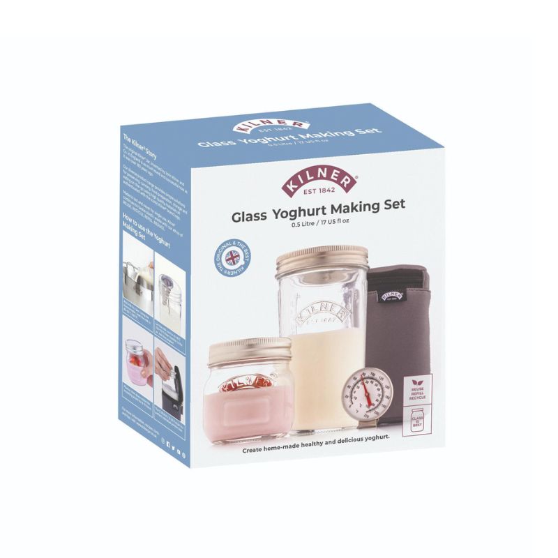 Kilner Glass Yoghurt Making Set in a gift box | NZ