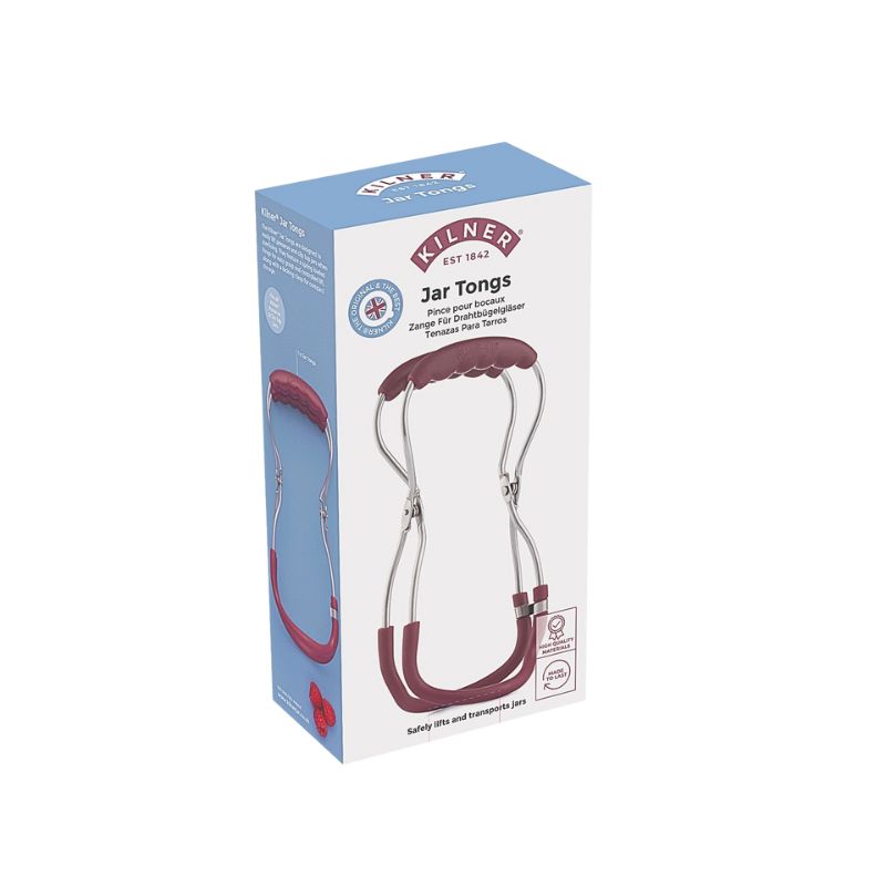 Kilner jar tongs packaging on a white background