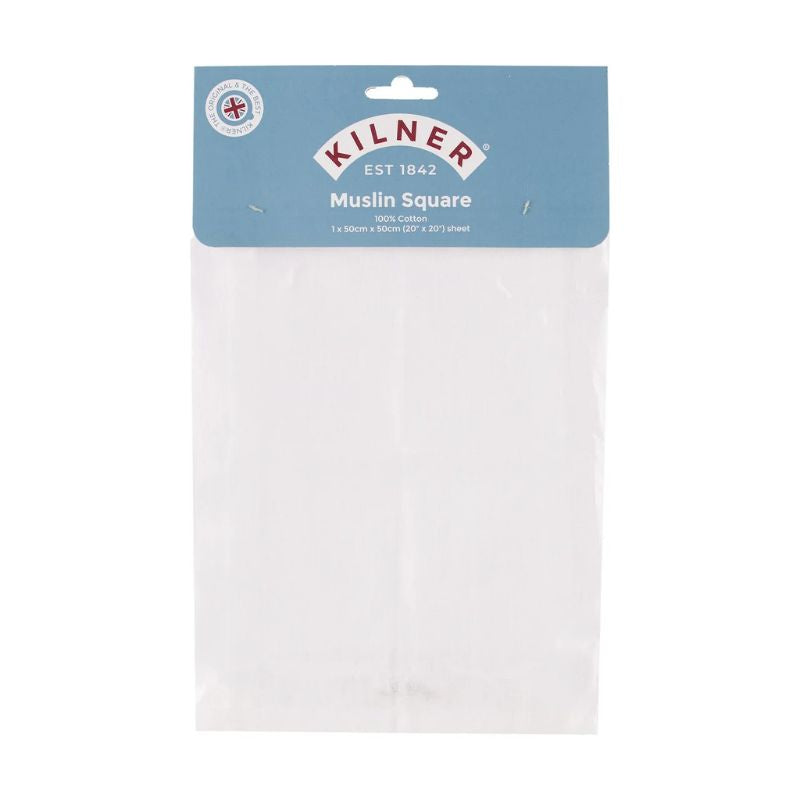 A packaged Kilner Muslin Square on a white background.