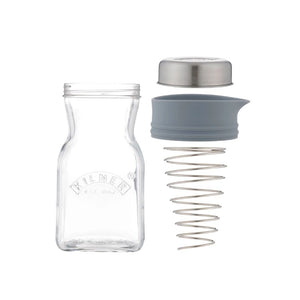 Kilner Salad Dressing Maker components shown against a white background.