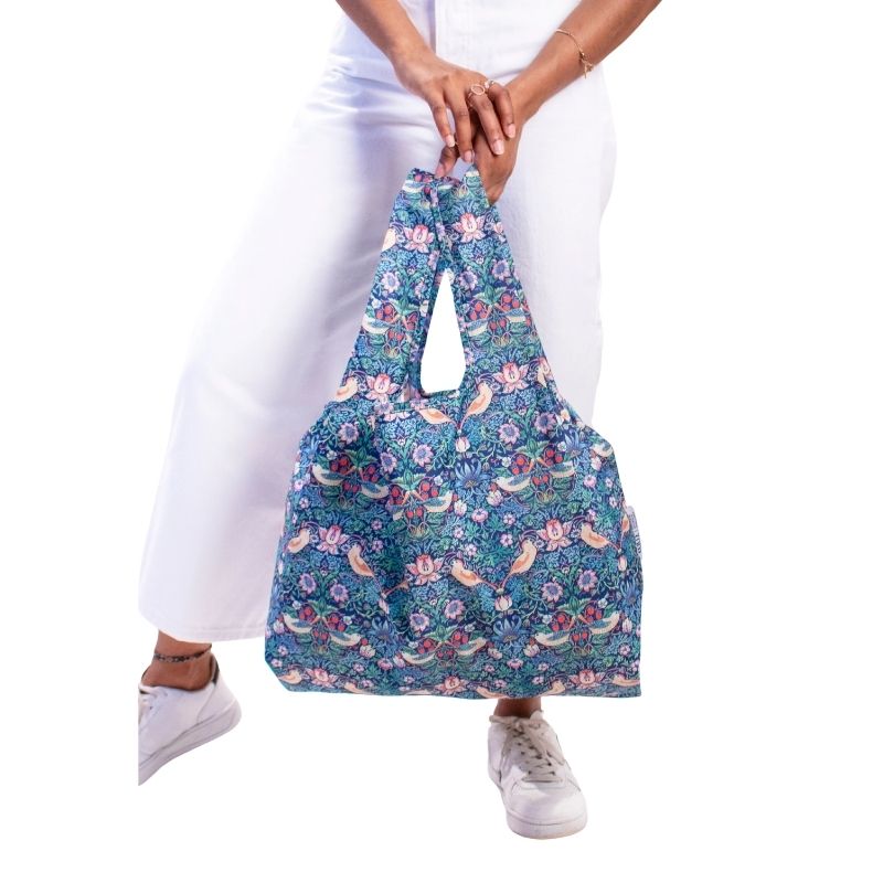 Kind Bag Reusable Shopping Bag - Strawberry Thief | William Morris NZ