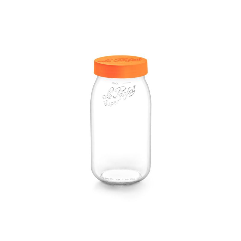 Le Parfait "Color Vis" Screw Top Jars - 2 L | NZ