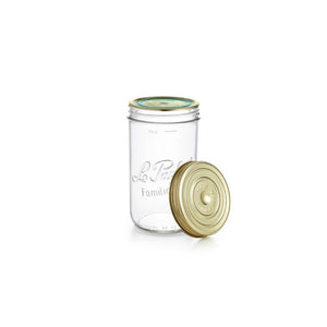 Le Parfait Familia Wiss Terrine Jars - 1000 mL (100 mm opening) 