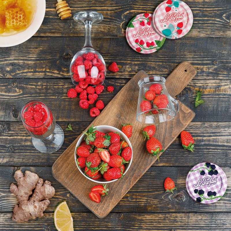 Le Parfait Jam Jars - 324 mL (6 pack)