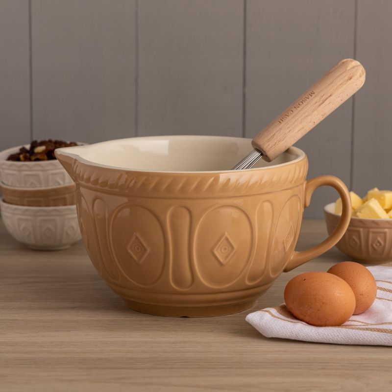 Mason Cash Cane Batter Bowl shown against a white background.