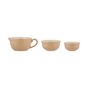 Mason Cash Cane Measuring Cups set of 3 shown against a white background.