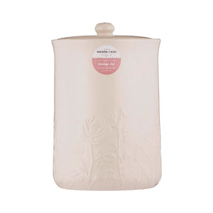 Mason Cash In The Meadow Storage Jar in Cream on a white background