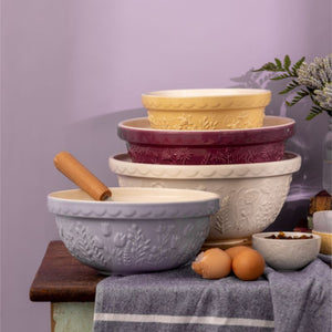 Collection of Mason Cash In the Meadow bowls in assorted colours including lilac
