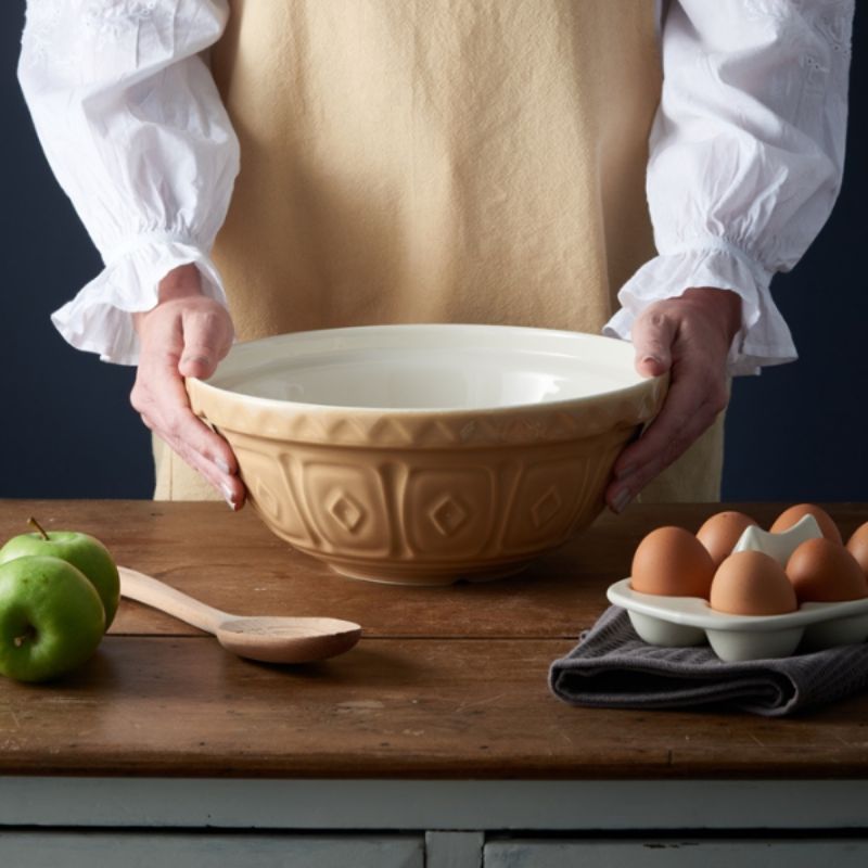 Mason Cash Original Cane Mixing Bowl - 26 cm - shown on a white background