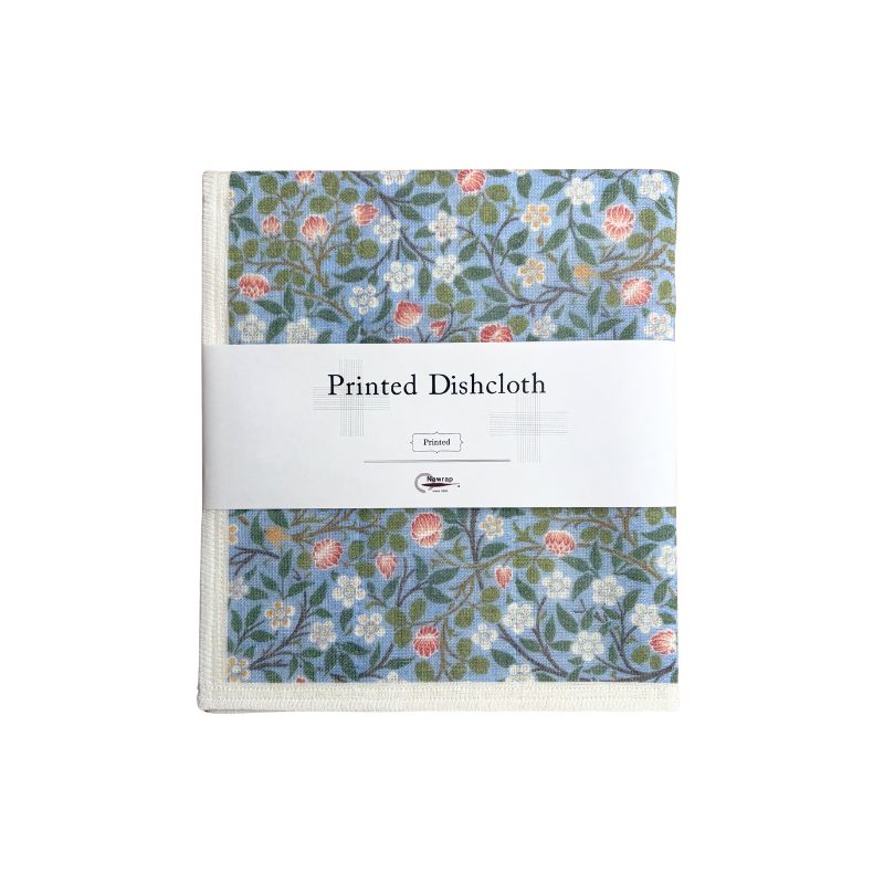 Nawrap White Clover Dishcloth - a classic William Morris print.