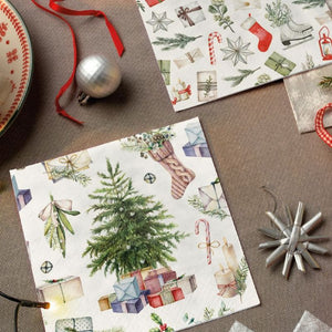 PAW Paper Napkins - Christmas at Home