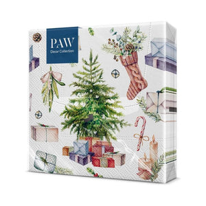 PAW Paper Napkins - Christmas at Home
