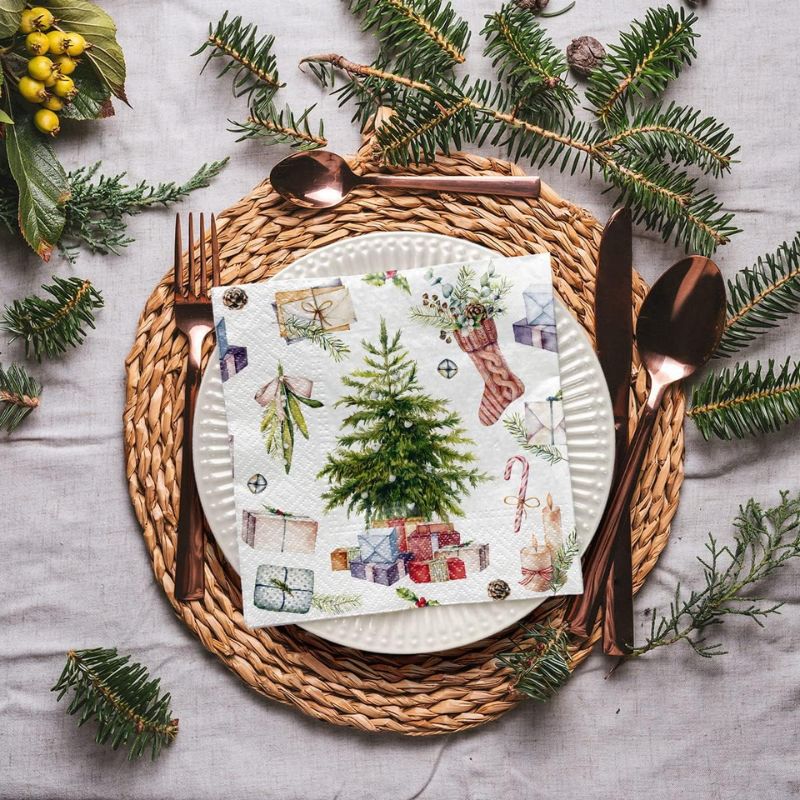 PAW Paper Napkins - Christmas at Home
