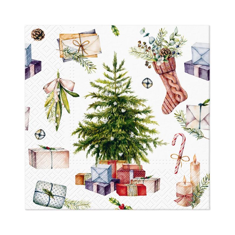 PAW Paper Napkins - Christmas at Home