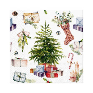PAW Paper Napkins - Christmas at Home