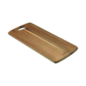 Medium sized Peer Sorensen Tapas Serving Board made from acacia wood, rectangular with handle cut-out.
