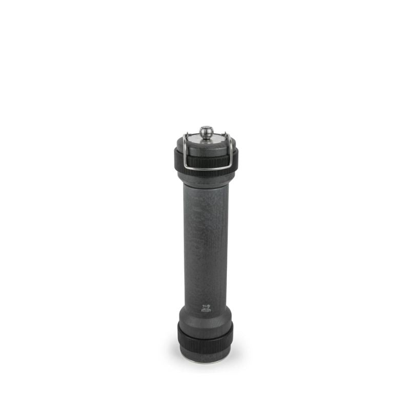 Peugeot BBQ Pepper Grinder with Light - Graphite wood finish, 30 cm