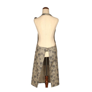 Raine & Humble Artichoke Apron - Charcoal - back