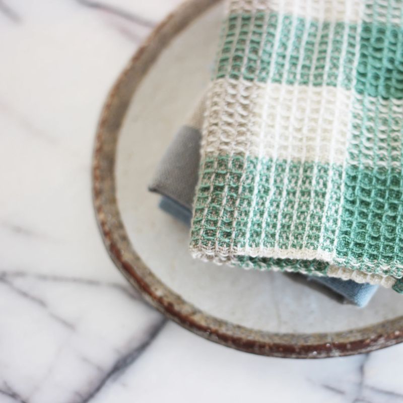 Raine & Humble Double Check Waffle Dish Cloths