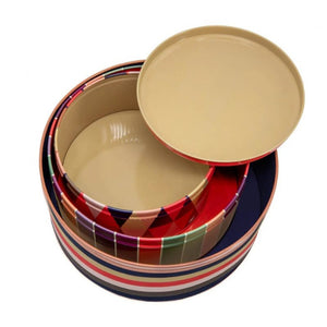 Remember Klara round storage tins nested inside each other.